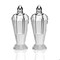 Homeroots Handcrafted Optical Crystal & Silver Salt & Pepper Shakers, Pair 376102 - alternate 5